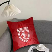 Sportinis futbolo S-Samsunspor Pagalvės užvalkalas Dvipusis pliušinis pagalvės užvalkalas – Automobiliui, sofai, miegamajam, puikiai tinka kaip dovana. 18x18Inch