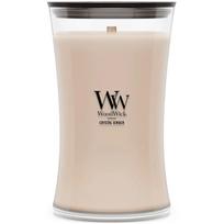 WoodWick Crystal Ginger Scented Candle With Wooden Wick kvapioji žvakė, 609,5 g