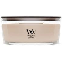 WoodWick Crystal Ginger Scented Candle With Wooden Wick kvapioji žvakė, 453.6 g