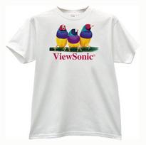 VIEWSONIC Monitors Projectors T-shirt Unisex T-Shirt XXL white