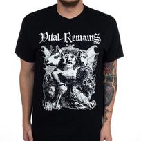 Vital Remains Asmodaeus T-shirt Small Black Unisex T-Shirt L gray