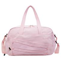 Lightweight Gym Duffel Bag with Mesh Pocket and Adjustable Strap Ideal for Fitness Training and Daily Use rožinė