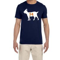 Bo Jackson Auburn Tigers Goat T-shirt XL beige