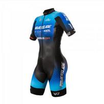 Mens Quick-Dry Roller Skating Suit Short Sleeve One-Piece Performance Gear Breathable Lycra XXL