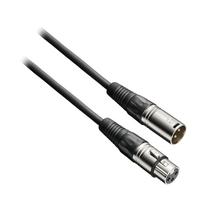 Audio-Technica BX33.0 BK Microphone Cable, XLR Cannon Cable, 3.0m, for Condenser Microphones, +48V Phantom Power Compatible, for Streaming Equipment,