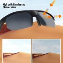Smart Bluetooth Sunglasses Polarized Built in Mic Speakers Headphones Glasses for Outdoor