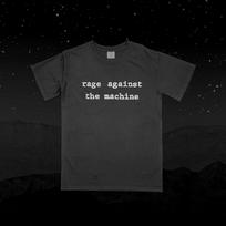 Rage Against The Machine Band Logo T-Shirt, RATM Merch 120 black