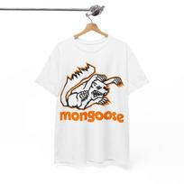 Mongoose BMX Tshirt logo Bicycles  Toys R Us Unisex Heavy Cotton Tee Unisex T-Shirt XXXL white