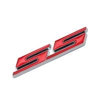 Car Front Grille Emblem Auto Trunk Sticker for Chevrolet SS Logo Camaro Cavalier Onix Cruze Aveo Silverado Exterior Accessories