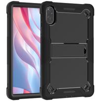 For Honor Pad 10 12.1 inch Heavy Duty Armor Stand Cover Kids Silicone PC Case For Honor Pad X9A 11.5 X8A 11 X8 Pro X9 11.5 HonorPadX8A 11 2024 juoda