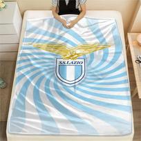 1PC Lazio Print Flannel Blanket, High quality Comfortable for All Seasons, Home Decor, Warmth and Comfort, Perfect for Christmas Gifts 80cmx120cm