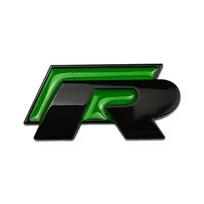3D Metal R Logo Car Badge Grille Emblem Rear Trunk GSZRE Side Sticker Accessories for Volkswagen VW Polo Golf Jetta CC Tiguan Passat