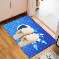 Space Adventure Astro Bot Rug Game Carpet, Floor Mat for Bedroom Living Room Entryway Rug, Home Decor Idea Gift for Christmas birthday 40cmx60cm