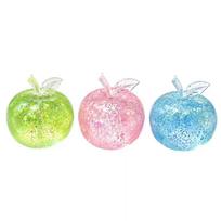 Glitter Asmr Apple Slushie Stress Ball Squishy Toy Crunchy Moldable Sensory Fidget Toy Medium Grip Strength Training Gift