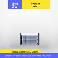 ZG Elektros smūgio uodų ir musių žudymo lempa restoranams ir buitiniam naudojimui LED 2W [Single Tube] white