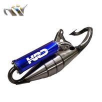Exhaust System Muffler Pipe Scooter Moped For Yamaha JOG 3KJ 3YK 3YJ ZR Moped Jog 50cc 2-Stroke 50-90cc logo-HRC