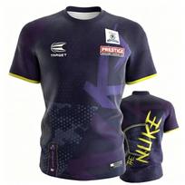 2026 PDC Luke Littler Dartų Marškinėliai The Nuke Vyriški apvalia kaklo iškirpte 3D spausdinimo T-shirt trumpomis rankovėmis Sportiniai Laisvalaikio Vyriški Marškinėliai Viršutiniai Drabužiai Gerbėjo Dovana Vaikams 5XL black