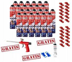 Pur Polynor Pro Spray Foam 750ml Insulation Kit 24 Pieces Product Set