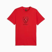 Puma Ferrari Tonal Shield Men' T-Shirt Red 63700402 R red