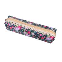 for Girl Lace Retro Flower Vintage Makeup Bag Mini Cosmetic Bag Zipper Pouch Pencil Bag Pencil Case