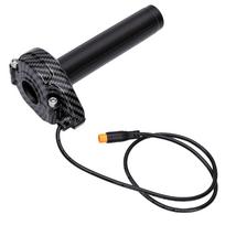 Electric Bike Full Twist Throttle Replacement for Surron 3 Pin Waterproofing Electric Dirt Bike Throttle Grip Kit Plug