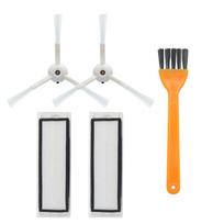 HEPA filtro pagrindinis šepetys, skirtas Xiaomi MI Robot 2 Roborock S50 S51 T4 P5 T6 T7 PRO S5 Max SDJQR01RR SDJQR02RR dulkių siurblio dalys white