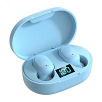 Bluetooth 5.3 E6S TWS Belaidės Ausinės LED Skaitmeninis Ekranas Žemų Dažnių Garsiakalbis HiFi Stereo Muzika Su HD Mikrofonu Triukšmo Slopinimo Ausinės