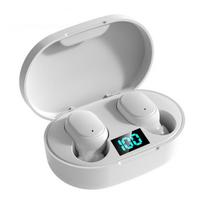Bluetooth 5.3 E6S TWS Belaidės Ausinės LED Skaitmeninis Ekranas Žemų Dažnių Garsiakalbis HiFi Stereo Muzika Su HD Mikrofonu Triukšmo Slopinimo Ausinės