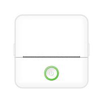 Nešiojamas mini Bluetooth terminis spausdintuvas studentams - Nuotraukų ir duomenų etiketės white