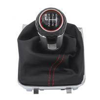 Golf 6 & Jetta MK5/MK6 Leather Gear Shift Knob Cover black