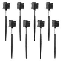 Eyelash Eyebrow Brush 8 Pcs Double Sides Make Up Eyelash Brush Eyebrow Brush With Comb Gift
