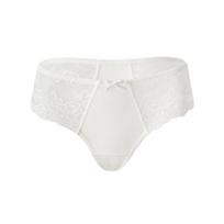 Customized thong female sexy lace splicing pure cotton breathable bow fitness fun seduction underwear XL balta