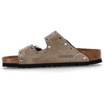 Birkenstock Wmns Arizona Rivet Suede Narrow 'Taupe' 1029390 37