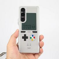 For Sony Xperia 1 V VI VII VIII Xperia 5 V Xperia 10 V VI VII  Game Machine  Hard Clear Phone Case / Shockproof Sony Cover Sony Xperia 1 VIII white