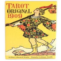Exquisite English Tarot Card Deck For Magic Oracle And Reiki Board Game Play Original 1909 black