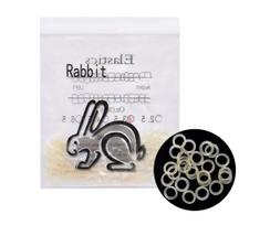 Ortodontiniai elastikai Rabbit Soft, 3 x 100vnt