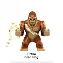 Konstruktoriaus figūrėlė King Kong vs Godzilla iš HeroBricks, 9 cm