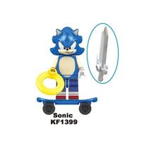 Konstruktoriaus figūrėlė Sonic the Hedgehog iš HeroBricks, 5cm, KF1399