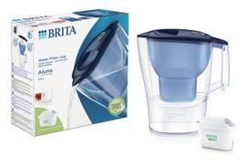 Vandens filtravimo ąsotis Brita Aluna Pro, 2.4l, mėlynas, su 1 vnt Maxtra Pro vandens filtru