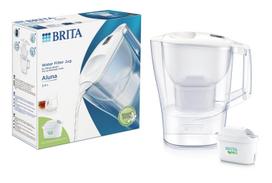 Vandens filtravimo ąsotis Brita Aluna 2.4l, baltas, su 1 vnt Maxtra Pro vandens filtru