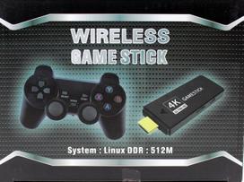 Retro žaidimų TV konsolė su HDMI, su 11457 žaidimais