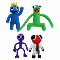 Minkštų pliušinių žaislų Rainbow friends komplektas, 4 draugai