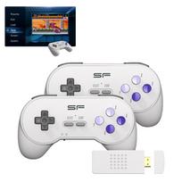 Belaidė klasikinių TV žaidimų konsolė HappyJoe SFC 1900+ Games + Download