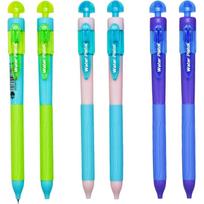 Maydahui 6-Pack Stylish Water Gun Ballpoint Pens, 0.5mm, Black. Stylish, cute, and easy to write with. Perfect for students, children, back-to-school blue