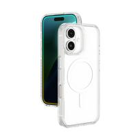 Dėklas AmazingThing Titan Pro Mag su magnetiniu žiedu iPhone 16, skaidrus