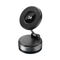 Magnetinis automobilinis telefono laikiklis Wozinsky WUSM-01 skydeliui ir stiklui, juodas
