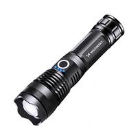 Taktinis žibintuvėlis Wozinsky WLT-15W 15W 1500 lm CREE IP65, juodas