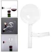 Wine Decanter Fast Pouring Tool for Home Cabinets Dining Room Cafe Peach Round