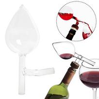 Wine Decanter Fast Pouring Tool for Home Cabinets Dining Room Cafe Peach Peach