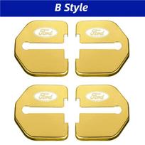For Ford Focus Edge Kuga Escort Fiesta Taurus Everest SDEJHGJ5 Mondeo Territory Escape Car Door Lock Cover Buckle Protection Accessories